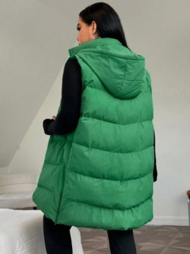 ЖЕНСКИЙ ПУХОВИК SHEIN ЗЕЛЕНЫЙ БОЛЬШОЙ РАЗМЕР R.4XL Y507024