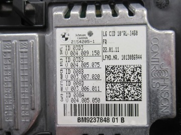 BMW F01 DISPLEJ 9237848