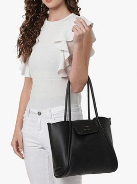 ARMANI EXCHANGE klasyczna torebka torba shopper czarna