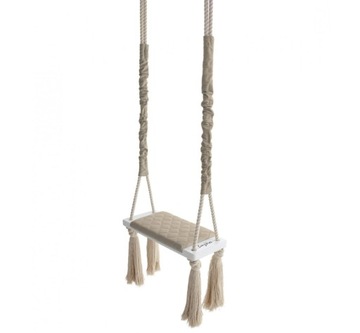 HUŚTAWKA POKOJOWA WOODSWING BEIGE BABYSTEPS BEŻOWA STANDARD
