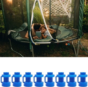 ЗАПАСНЫЕ ЧАСТИ 8X КРЫШКИ ДЛЯ батутов КРЫШКИ ДЛЯ СТОЛБ СЕТКА Ø 25 мм