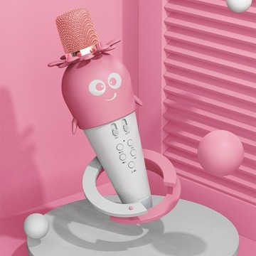 Mikrofon z głośnikiem Bluetooth karaoke dla dzieci