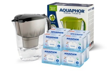8x WKŁAD FILTR AQUAPHOR MAXFOR + DZBANEK GRATIS