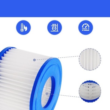 2 фильтра для бассейна с джакузи Lay-Z-SPA Фильтрующие вставки Bestway VI