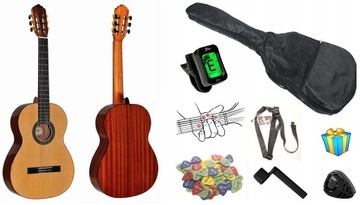 GITARA KLASYCZNA 4/4 + AKCESORIA + GRATISY