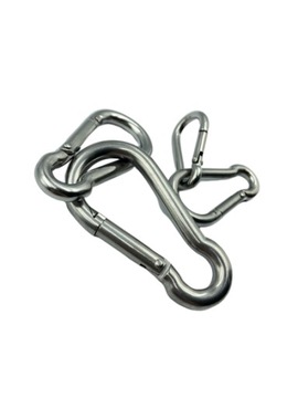 КАРАБИН 4 мм 4x40 КИСЛОТОСТОЙКИЙ КАРАБИН нержавеющая сталь A4 8249 (1)