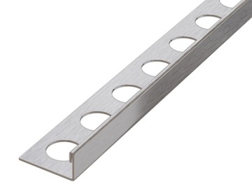 LISTWA DEKORACYJNA SREBRNA MAT do glazury 12,5 mm