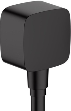 PRZYŁĄCZE KĄTOWE Z ZAWOREM CZARNY HANSGROHE FIXFIT