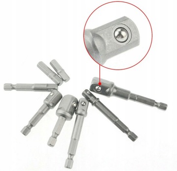 ПЕРЕХОДНИКИ ГОЛОВКИ 1/4 3/8 1/2 ДЛЯ ОТВЕРТОК