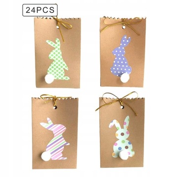 Подарочные пакеты с пасхальным кроликом своими руками