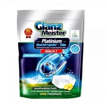 GlanzMeister Platinum Tabletki do zmywarki 65 szt