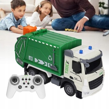 АВТОМОБИЛЬ БОЛЬШОЙ Мусоровоз СВЕТ ЗВУК ДИСТАНЦИОННЫЙ