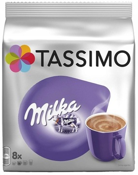 Горячий шоколад Tassimo Milka в капсулах 8 шт.