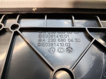 LOKETNÍ OPĚRKA TUNELU STŘEDNÍHO 2307200078 MERCEDES SL R230 W230