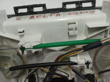 LANCIA DELTA 2012 PANEL VENTILACE KLIMATIZACE 5G7846100 EVROPA