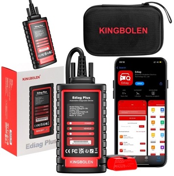 EDIAG PLUS INTERFEJS DIAGNOSTYCZNY UNIWERSALNY OBD2 TESTER j.PL KINGBOLEN