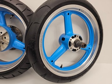 Suzuki GSX-R 600 750 SRAD felga przód felga tył komplet polerka
