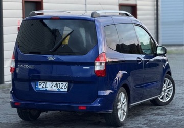 Ford Tourneo Courier I Mikrovan 1.0 EcoBoost 100KM 2016 Ford Tourneo Courier Ford Tourneo Courier Klims tylko 129ooo km Benzyna, zdjęcie 3