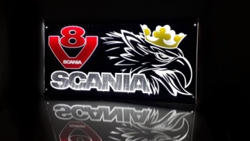 2 угловых знака премиум-класса SCANIA LOGO TIR BUS