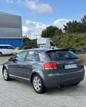 Audi A3 8P 2007 Audi A3 3-drzwiowe Audi A3 Coupe S-Line 2.0 TDI automat 2.0 Diesel 125KM, zdjęcie 2