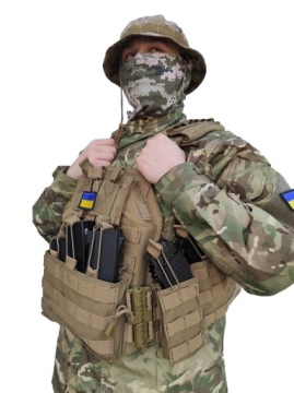 Тактический жилет типа «Plate Carrier» для баллистических вкладышей системы Molle 1