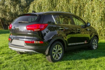 KIA SPORTAGE III SL 2010-2015 НАКЛАДКИ НА БАМПЕРЫ ВЫХЛОПНЫЕ
