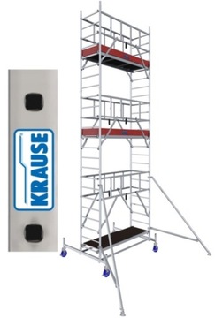 Rusztowanie aluminiowe jezdne Krause ProTec 7,3m