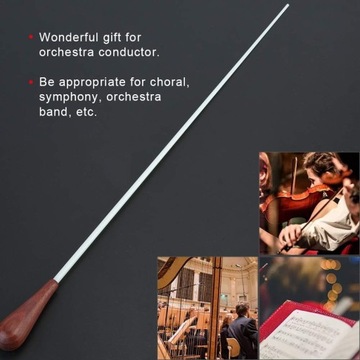 Музыкальная дубинка, удобная дирижерская палочка из ткани Падук, ручная работа.