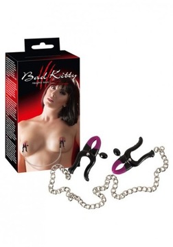 Bad Kitty Silikonowe klamry na sutki