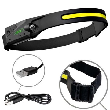 LAMPA LAMPKA LATARKA CZOŁOWA NA GŁOWĘ LED 54004