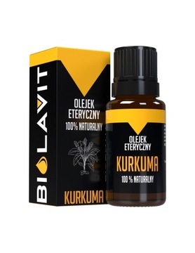 Olejek eteryczny kurkumowy 10 ml Biolavit