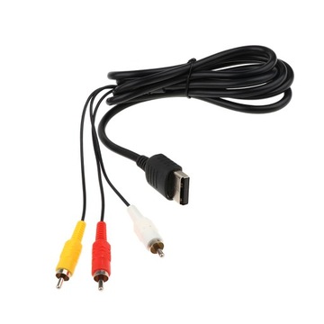 2 аудио-видео кабеля RCA Dreamcast