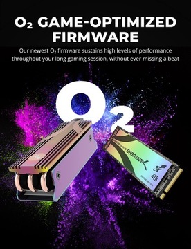 Sabrent Gaming Ssd Rocket 4 Plus-G z radiatorem