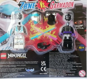LEGO NINJAGO ZANE VS. GARMADON 112322