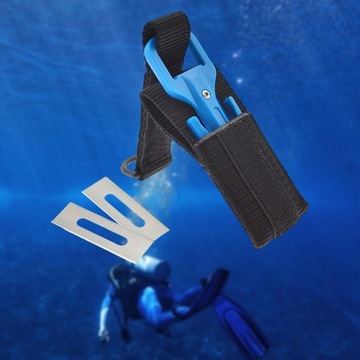 Резак для подводного троса с синей лентой