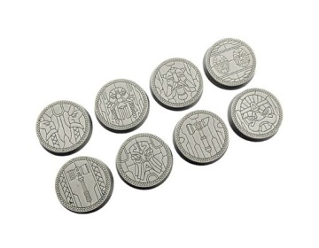 Dwarf Bases Круглые подставки 32мм 4 шт.