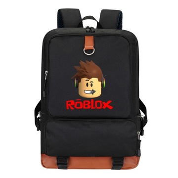 TORBA NA RAMIĘ DAMSKA MĘSKA Z WZOREM GRY ROBLOX PLECAK TORNISTER STUDENCKI
