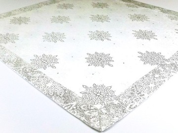 СЕРЕБРЯНАЯ дорожка для стола - ДВУХСТОРОННЯЯ, салфетка столовая 200х40
