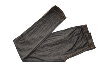 MARILYN legginsy jeans black bawełniane M/L