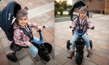 ROWEREK TRÓJKOŁOWY 2w1 LIONELO KORI WOLNE KOŁO