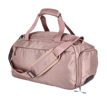 4F U106 ružová tréningová športová taška s vreckom na obuv 25L