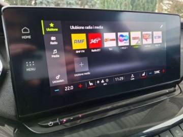 Skoda Octavia IV Liftback 1.5 TSI EVO 150KM 2022 Skoda Octavia serwis ASO 1.5TSI eTEC 150KM hak bezwypadkowy ACC navi Smart, zdjęcie 31