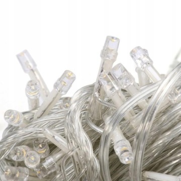 Рождественские елочные гирлянды 200 светодиодов 23м НА УЛИЦЕ В ПОМЕЩЕНИИ ТЕПЛЫЙ БЕЛЫЙ РОЖДЕСТВЕНСКИЙ