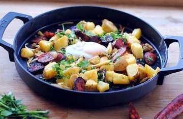 Чугунная сковорода с ручками Switch Grid - ENDERS