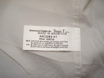 ARMANI JEANS Koszula Męska COMFORT-FIT ORYGINAŁ Slim r L