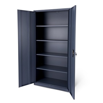 Металлический офисный шкаф для документов, Шкаф для мастерской для гаража, запираемый для папок