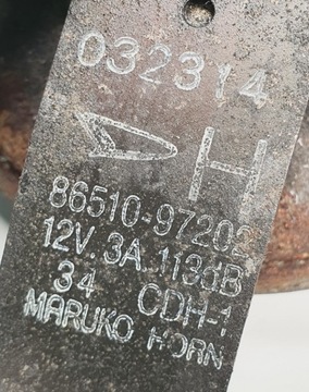 SIGNÁL KLAKSON DAIHATSU SIRION I 86510-97202