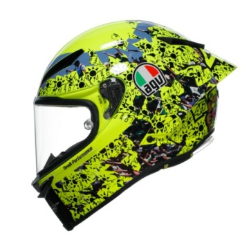 ШЛЕМ AGV PISTA GP RR ROSSI MISANO 2021 FLUO ML