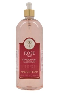 ERBARIO TOSCANO Rose Soothing Shower Gel Żel Róża 1000 ml