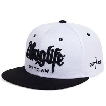 1 szt. Moda Fastball CAP Thuglife haftowana czapka z daszkiem w stylu hipho